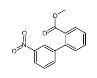 Methyl 3'-nitro-[1,1'-biphenyl]-2-carboxylate Structure