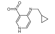 4-(环丙基甲基氨基)-3-硝基吡啶图片