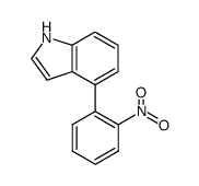 4-(2-nitrophenyl)-1H-indole Structure