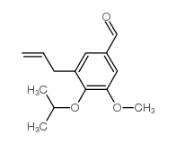 3-烯丙基-4-异丙氧基-5-甲氧基-苯甲醛结构式