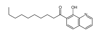 1-(8-hydroxyquinolin-7-yl)decan-1-one Structure