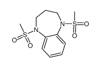 1,5-bis(methylsulfonyl)-3,4-dihydro-2H-1,5-benzodiazepine Structure