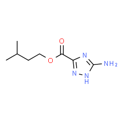 1H-1,2,4-Triazole-3-carboxylicacid,5-amino-,3-methylbutylester(9CI) picture