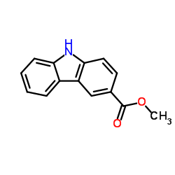 3-咔唑羧酸甲酯结构式