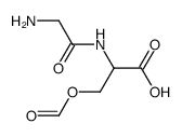 Glycyl-O-formyl-DL-serin Structure