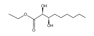 (2S,3R)-ethyl 2,3-dihydroxynonanoate Structure