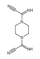 1,4-Piperazinediacetonitrile,-alpha-,-alpha--diimino-(6CI)结构式