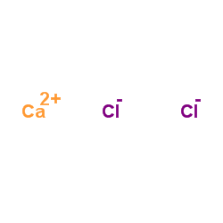 Calcium chloride Structure