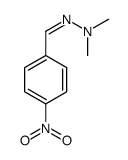 1,1-Dimethyl-2-(4-nitrobenzylidene)hydrazine Structure