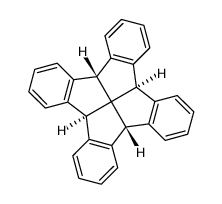 all-cis-tetrabenzotetracyclo<5.5.1.0.0>tridecane Structure