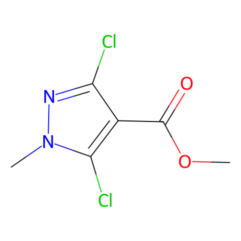 Methyl 3,5-dichloro-1-methyl-1H-pyrazole-4-carboxylate Structure