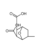 (1R,2R,3S,4S,5S)-5-methyl-7-oxabicyclo[2.2.1]heptane-2,3-dicarboxylic acid结构式