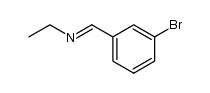 N-(3-bromobenzylidene)ethanamine结构式