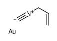 gold,3-isocyanoprop-1-ene Structure