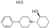 D-(+)-2-(4-苯基哌啶基)环己醇 盐酸盐图片