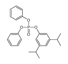 3,5-Diisopropylphenyl Diphenyl Phosphate structure