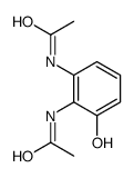 N-(2-acetamido-3-hydroxyphenyl)acetamide Structure