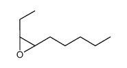 Oxirane,2-ethyl-3-pentyl- structure