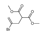 dimethyl 2-(2'-bromoallyl)malonate结构式