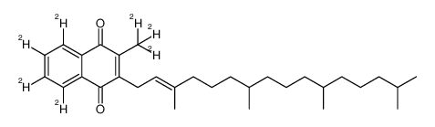 Vitamin K1-d7 Structure