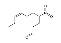 (Z)-4-nitro-dec-7-en-1-al Structure