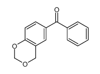 4H-1,3-Benzodioxin-6-yl(phenyl)methanone Structure