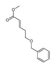 methyl 5-phenylmethoxypent-2-enoate Structure