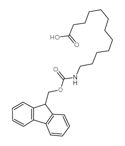 Fmoc-12-Ado-OH Structure