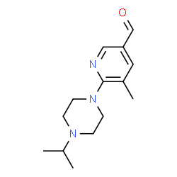 6-(4-isopropylpiperazin-1-yl)-5-Methylnicotinaldehyde图片