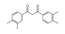 1,3-bis(3,4-dimethylphenyl)propane-1,3-dione结构式