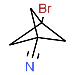 3-Bromobicyclo[1.1.1]pentane-1-carbonitrile structure