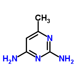 2,4-Pyrimidinediamine,6-methyl-(9CI) structure