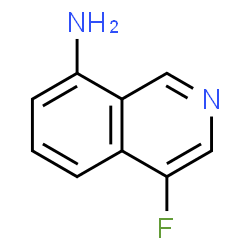 4-氟异喹啉-8-胺结构式