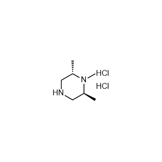 (2S,6S)-1,2,6-Trimethylpiperazinedihydrochloride structure