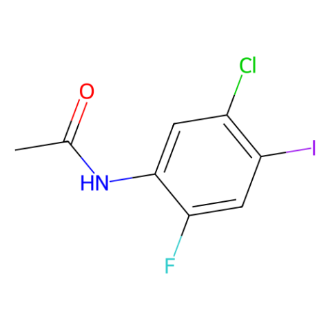 N-(5-chloro-2-fluoro-4-iodo-phenyl)acetamide Structure