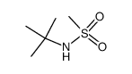 N-(t-butyl)-methanesulfonamide Structure