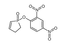 1-(2,4-dinitrophenoxy)-2,3-dihydro-1λ5-phosphole 1-oxide Structure