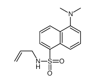 5-(dimethylamino)-N-prop-2-enylnaphthalene-1-sulfonamide Structure