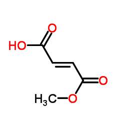富马酸单甲酯结构式