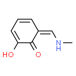 2,4-Cyclohexadien-1-one, 2-hydroxy-6-[(methylamino)methylene]-, (6Z)- (9CI) structure