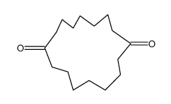 1,9-Cyclohexadecanedione Structure