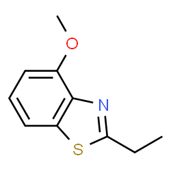 Benzothiazole, 2-ethyl-4-methoxy- (9CI) Structure