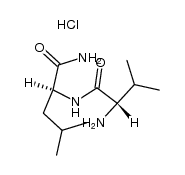 L-Val-L-Leu-amide hydrochloride Structure