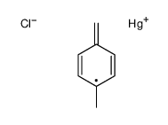 chloro-[(4-methylphenyl)methyl]mercury结构式