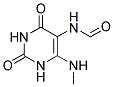 6-(METHYLAMINO)-2,4-DIOXO-1,2,3,4-TETRAHYDROPYRIMIDIN-5-YLFORMAMIDE Structure