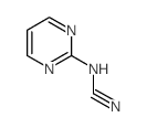 Pyrimidin-2-ylcyanamide Structure