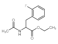 ac-dl-phe(2-f)-oet Structure