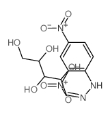 D-Xylose, (2,4-dinitrophenyl)hydrazone (9CI)结构式