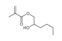 2-hydroxyhexyl 2-methylprop-2-enoate Structure