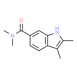 N,N,2,3-Tetramethyl-1H-indole-6-carboxamide picture